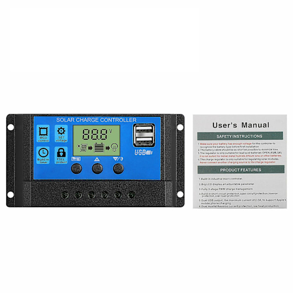 Solcelleladningsregulator 30a