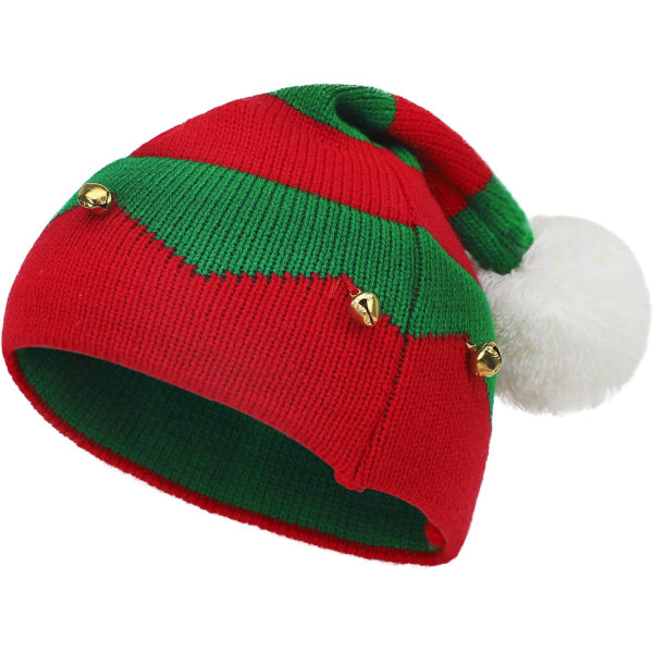 Kids Christmas Hat Cute Fur Ball Small Bell Deer Christmas