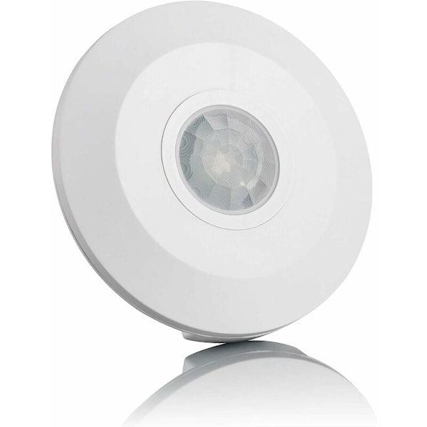 Infraröd rörelsesensor för inomhusbruk, ytmontering, programmerbar, räckvidd 6m/360°, anpassad LED