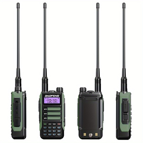 2023 Ny Vattentät Walkie Talkie BF UV-16 Pro Mate Radio Ham Cb Radio Hög Effekt Lång Distans