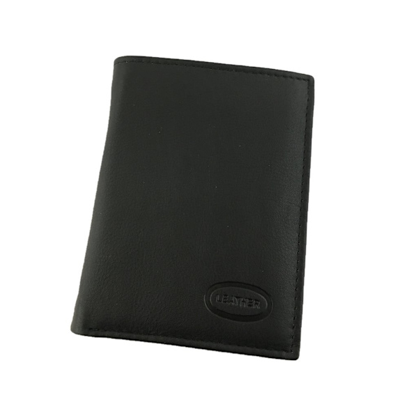 Pieni nahkainen lompakko, RFID Musta Black one size