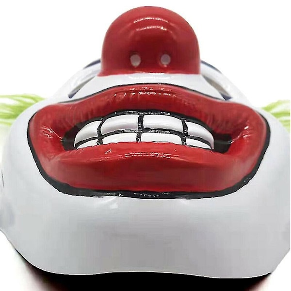 Dc Movie Joker Mask Arthur Fleck Cosplay Mask Clown Maskerad Halloween Skräck Mask