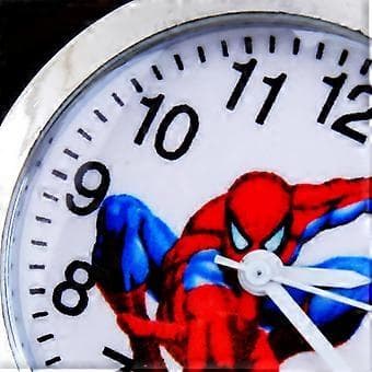 Spiderman Superhelte Quartz Armbåndsur til Børn (Rød)