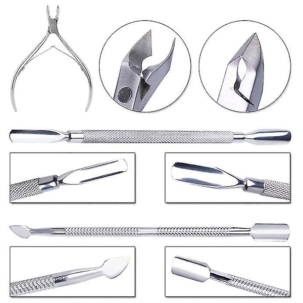 Nagelsax, nagelbands pusher