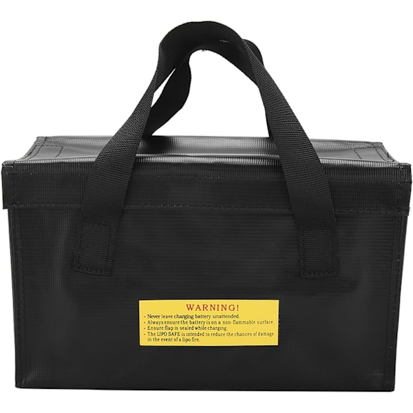 Eksplosjonssikker Lipo-batteri sikkerhetspose for lading og oppbevaring, store rom lade batterier oppbevaringsposer, bærbar håndtaksdesign, for