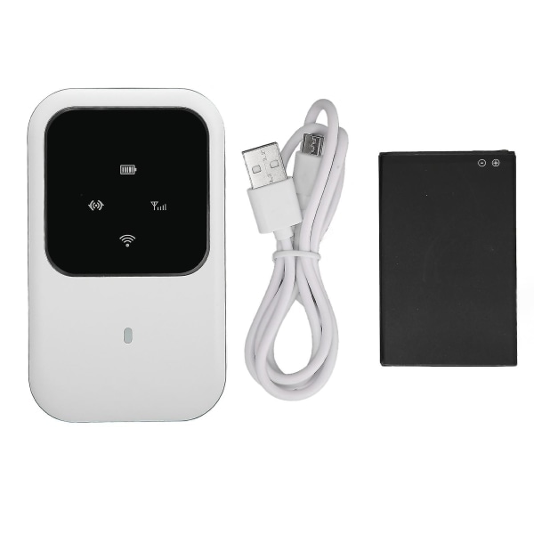 H80 Kannettava 4G WiFi-reititin LED-näytöllä ulkoilmamatkailuun ja autokäyttöön