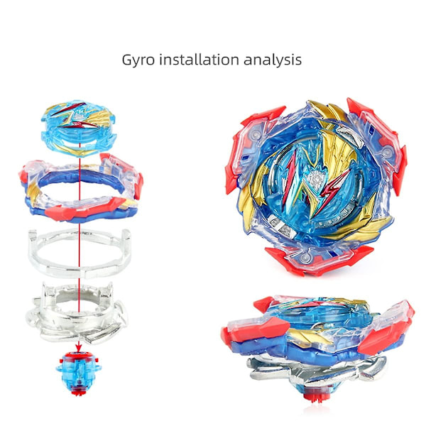 Beyblade Launcher Set Snurrande Toppar Leksaker för Barn