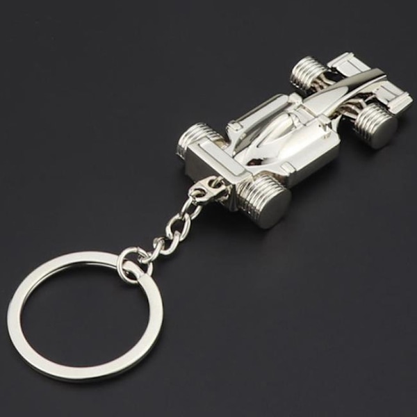 Mote Mini Formel 1 Racing Bil Styling Pendel Nøkkelring For