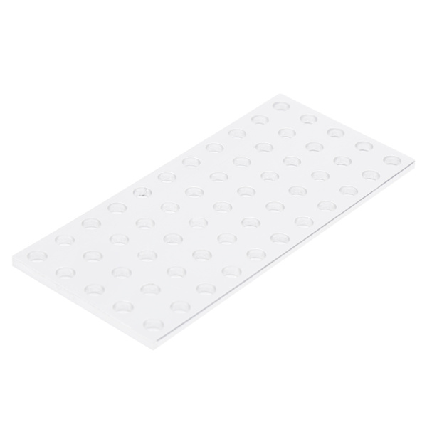 3116‑0040‑0088 Alumiininen verkkolevy, verkkoaukko, teollisuusrobotin osa (5 x 11 reikää, 40 x 88 mm)