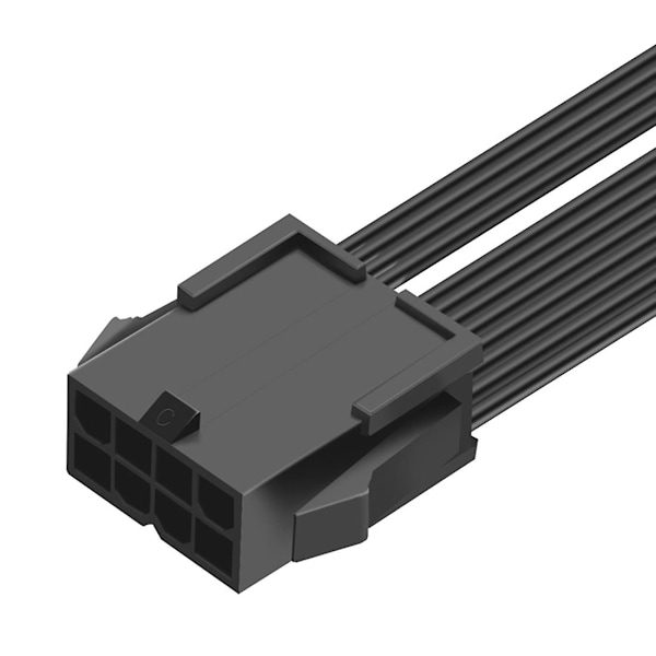 CPU 8-pins hunn til prosessor ATX 8-pins + ATX 4-pins hann strømforsyningsadapter forlengelseskabel