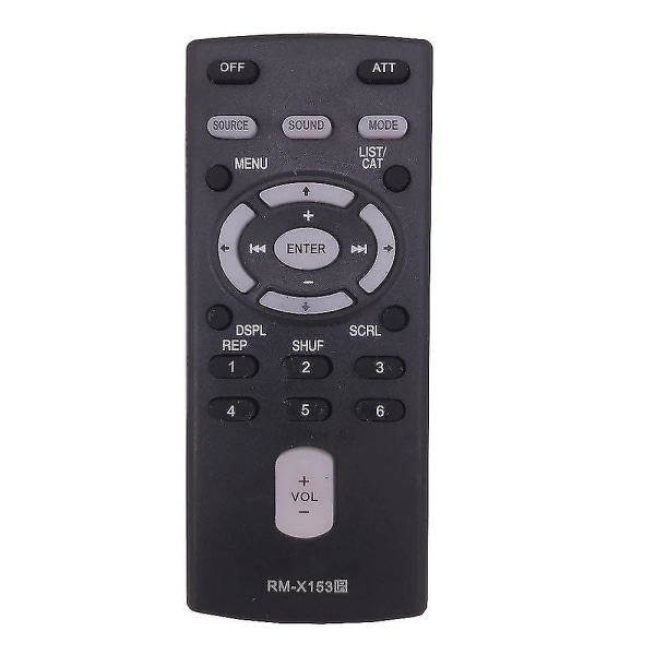 fjernbetjening til Sony Car Rm-x153 Rm-x151 Rm-x154 Cdx-r505x Cdx-r5715x Cdx-r6750