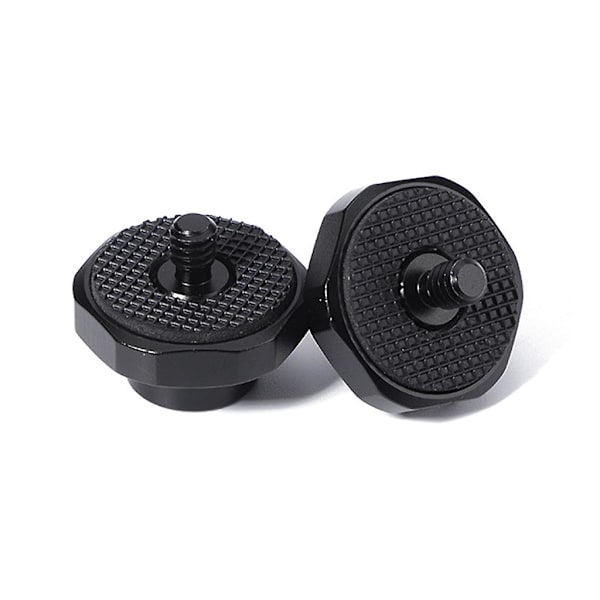 2x kameran kiinnitysruuvit 3/8 \" naaras 3/8 1/4\" uros, 1/4 naaras