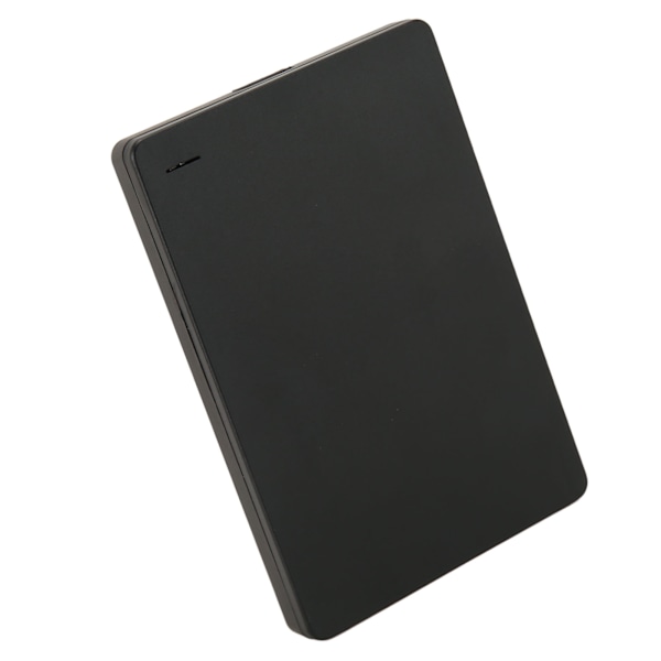 Ekstern harddisk 2,5 tommer USB 3.0 5Gbps aluminiumslegering Plug and Play Ultra Slim mobil harddisk til PC TV telefon sort 250TB 0.3