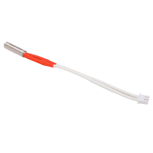 3D-skriveroppgradering - 5 stk varmepatroner 40W DC24V 100K termistor ekstruder varmeelement (110mm kabellengde)