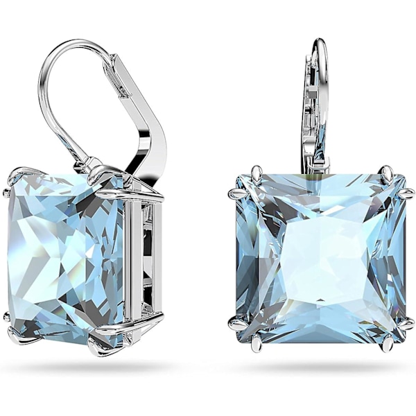 Schijia høy versjon av tre-fargers firkantet diamantkrystall Bella øredobber dame Swarovski elementer candy øredobber kvinner[qb]