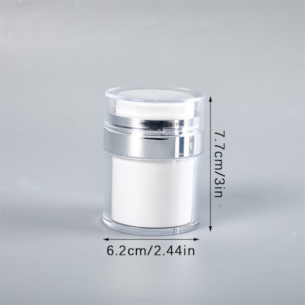 15/30/50 ml vakuum luftfri pumpe krukker kosmetisk beholder 50ML