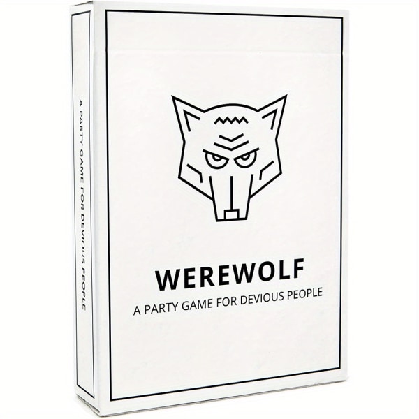 Werewolf Card Game Ett partyspel för luriga människor Stellar Factory board game
