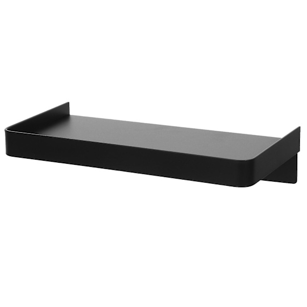 Liimautuva seinähylly Pieni seinään kiinnitettävä itseliimautuva hylly Puhelinteline Hylly Musta18.5X9.1X4.2CM Musta Black 18.5X9.1X4.2CM