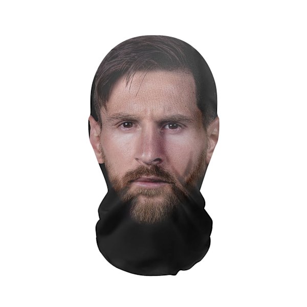 Ny 3D-tryckt kändis-mask, hel ansiktsmask, rappare-mask, rolig kostym, cosplay, vuxen, andningsbar, mjuk, 10 10 >8Y