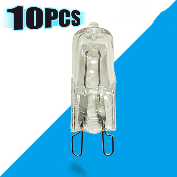 10 stk ovnslampe G9 høytemperaturlampe Steamer Light 25 28W 28W one size