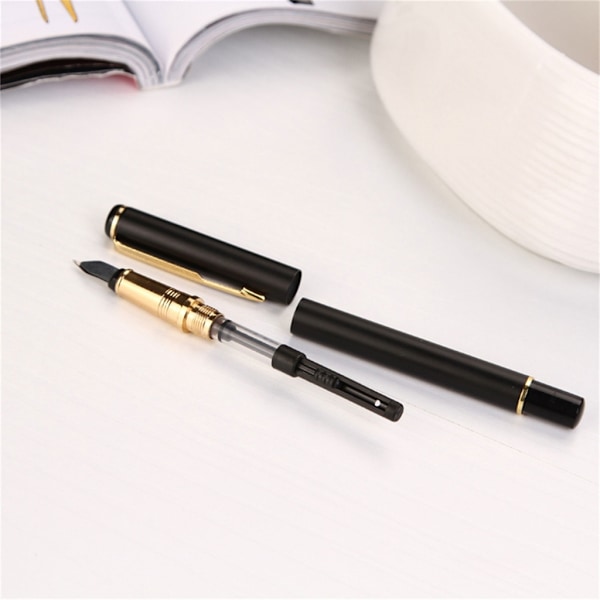 5 stk. fyldepenne Smooth Ink Penne Praktisk signaturpen 0,5 mm Business Penne Skrivepenne Hjemmekontor Skoleartikler