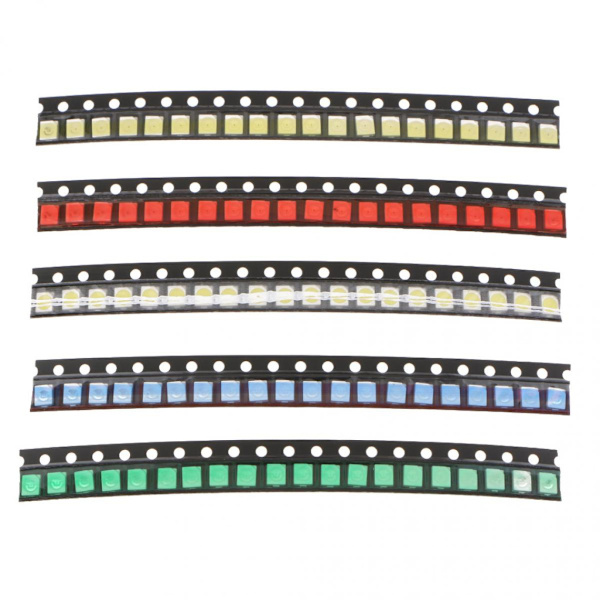 200 stk. Smd Led Assorteret Diode Lys Kit Super Bright Smd Led Kit 0805