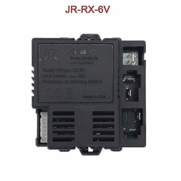 Jr-rx-12v Elektrisk bil för barn Bluetooth fjärrkontroll mottagare, mjuk startkontroll Jr1958rx och Jr1858rx/jr1738rx JR-RX-6V