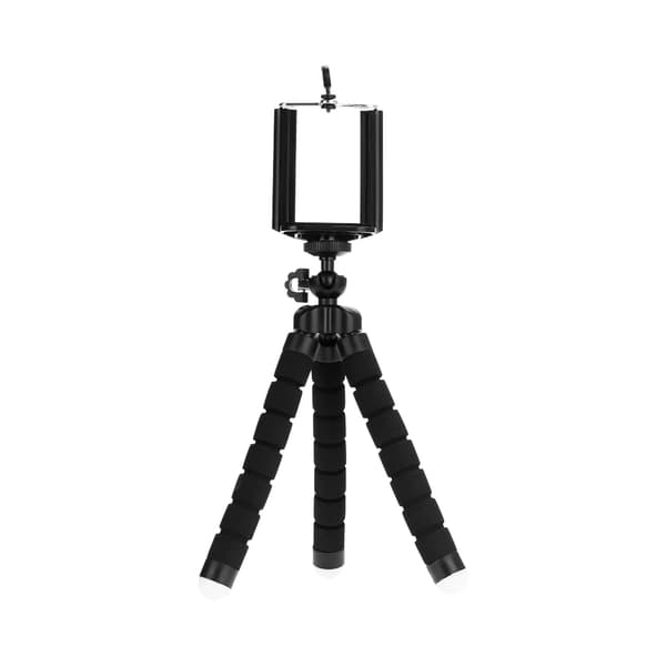 Fleksibel Blæksprutte Mini Tripod til Smartphone, Bærbart Monopod Stativ til Telefon og Kamera, Universal Mobilholder Blue Tripod