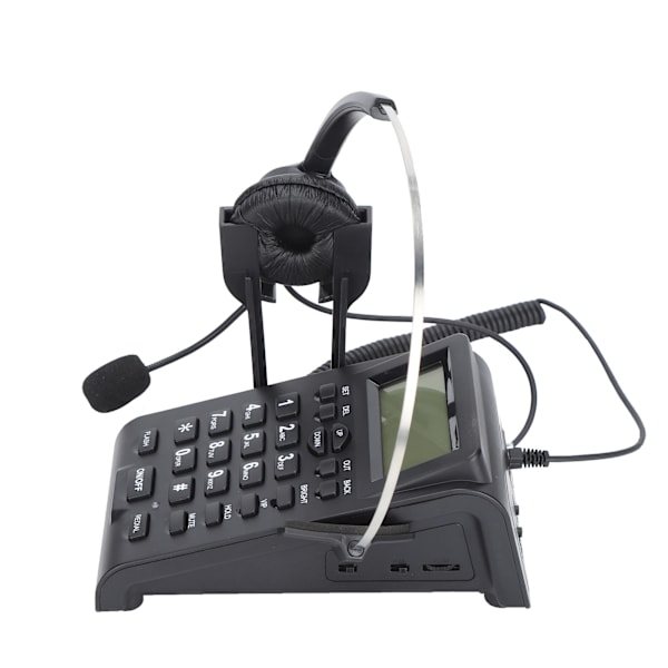 HT900 Call Center-telefon med omnidireksjonell mikrofon headset egnet for hjemmekontor