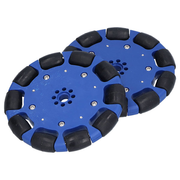 100 mm pyöreät neopreenipyörät, vetopyörät, Omni-pyörät, älykkäät robottiauton osat, 8 mm reikä