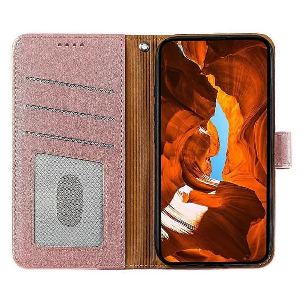 Xiaomi Redmi 15 5G Mobilskal med RFID-blockering & Magnetlås PinkGold