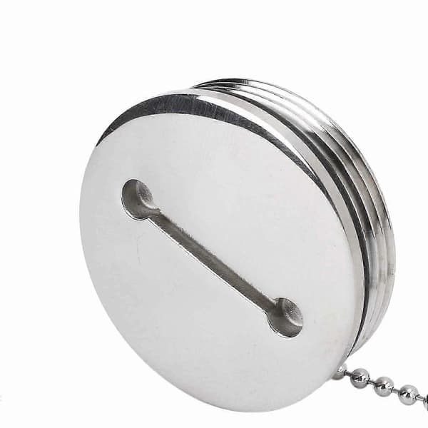 2 tommer bådtankdæksel 316 rustfrit stål poleret dæksfyldstofdæksel med nøgle marine hardware til Ya
