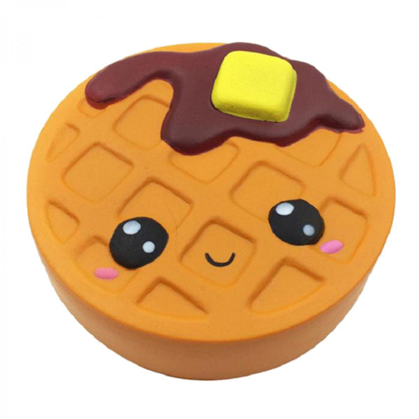 Mjuk Jumbo Mjuk Kläm Långsam Stigande Stressavlastande Leksaker Biscuit Rund