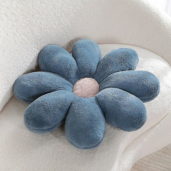 60cm cute flower pillow soft plush cotton pillow