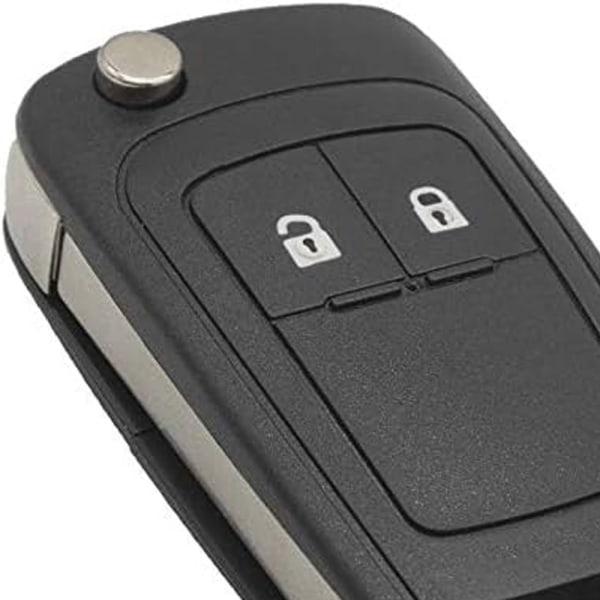 Tom knapp 2-knappars fjärrnyckel för Opel Astra Insignia Zafirac bilnyckel