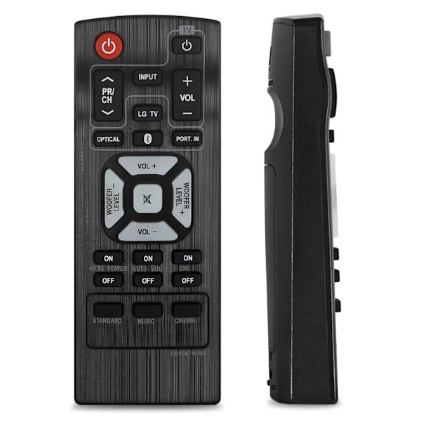 Fjernkontroll for LG Soundbar, Soundbar Controller Erstatningsfjernkontroll COV30748164 COV30748128 NB2540 NB2540A