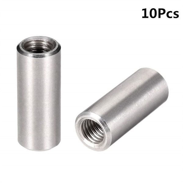 10 st Runda Kopplingsmuttrar Kopplingsmuttrar M8X30MM M8x30mm