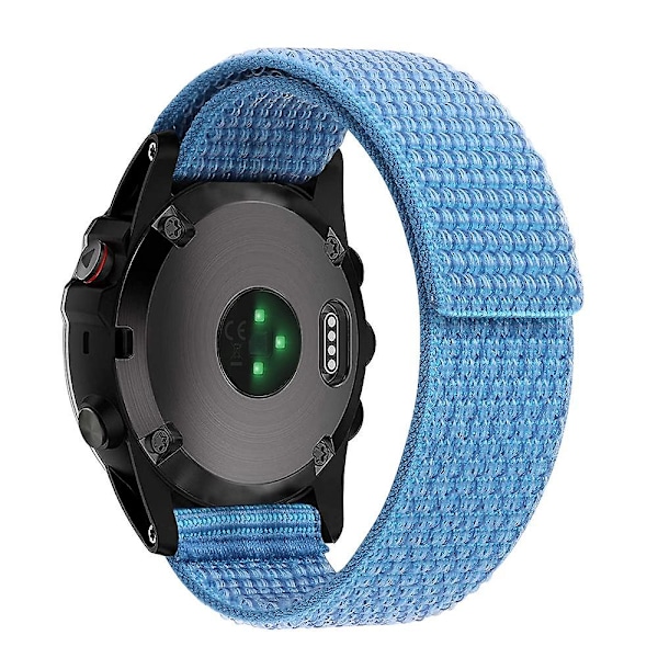 Justerbar nylonrem til Garmin Forerunner 965/955/945/935 - Azure, Sky B Azure, Sky B Azure, Sky Blue Style A Garmin Forerunner 965