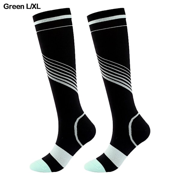 Kompresjonsstrømper Elastiske strømper GRØNN L/XL L/XL grønn green L/XL-L/XL