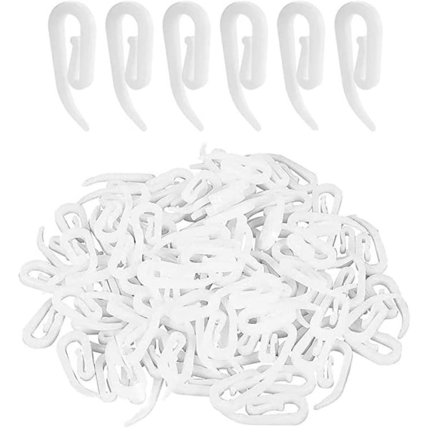 100 muovikoukkua verhoille, muovikoukut verhoille - verho