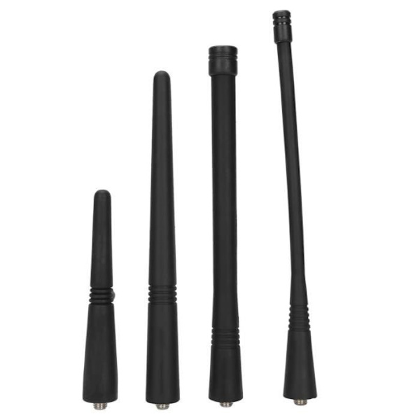 HURRISE Walkie Talkie-antenn Hållbar VHF/UHF Walkie Talkie-antenn för GP68/GP88/GP88S/GP300/GP328/GP3688/GP2000