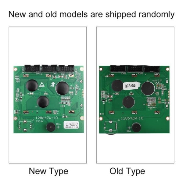 3D-skrivar LCD-skärm för CR-10S 3D-kreativitet, universell Cr10-ersättningsskärm för CR-10S4/CR-10S5