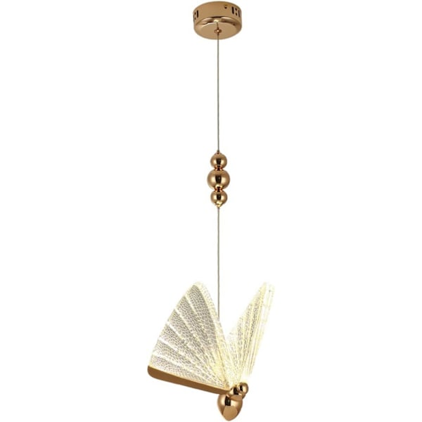 LED Ljuskrona Hängande Lampor Ljuskrona Kreativ Hänglampa Modern Minimalistisk Fjäril Takbelysning Clear Light 17cm