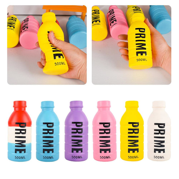 Prime Bottle Slow Rising Mushrooms Prime Bottle Squeeze Squeeze T pink one-size