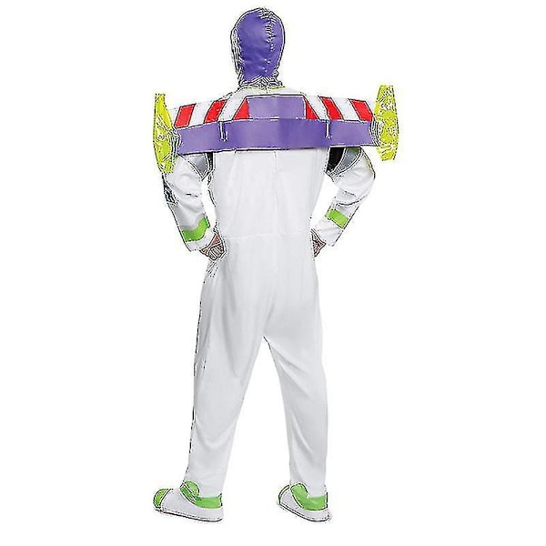 Halloween Toy Story Buzz Lightyear Cosplay Kostume Teaterdukkedukke Sceneforestilling Helkropsdragt Voksen Kostume Fuld Dragt xi 120