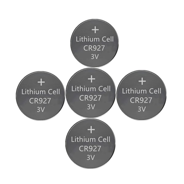 5/10/20 stk CR927 Knapcelsbatterier 3V Lithium Batterier CR 927 til Ure Regnemaskine og Fjernbetjening Legetøj 0.03 2 cards 10 pieces