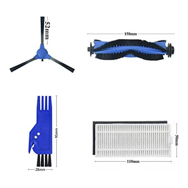 Kit til Robovac 11s 15c 30c 35c Robot tilbehør