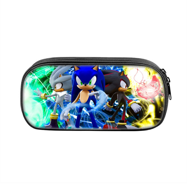 Sonic The Hedgehog 3d Print Pennfodral Case Case Tear Paper B