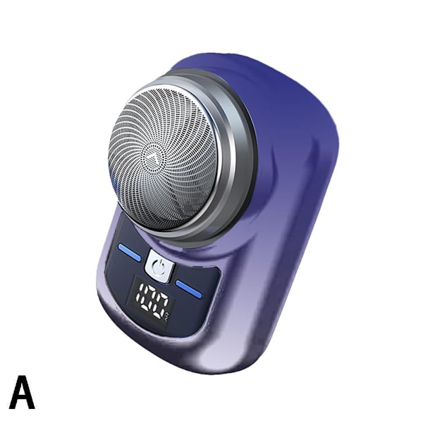 1. kannettava partakone miehille Sähköinen ladattava partakone Sovellus Gradient Blue One-size