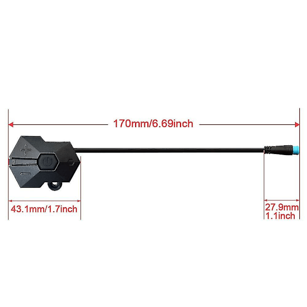 850c P850c Display Controller 4 Pin Til Comversion Kit Panel Control Cykling Ebike Tilbehør 2024(ws)